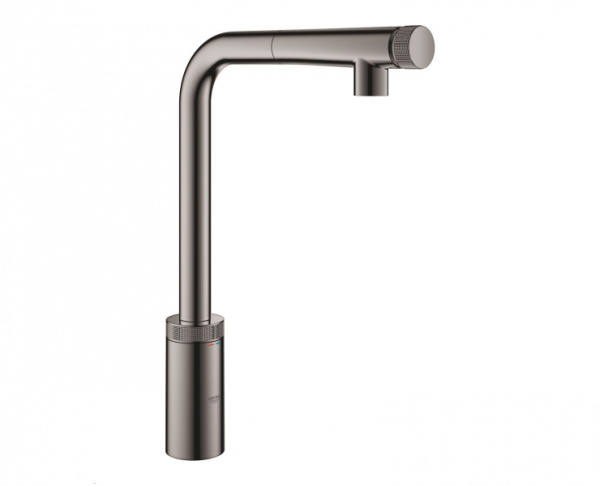 Смеситель для кухни GROHE Minta SmartControl 31613 A00 (31613A00) темный графит глянец