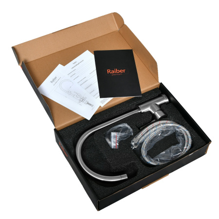 Смеситель для кухни Raiber Graceful RP-012 хром
