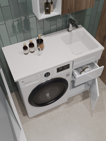 Раковина под стиральную машину (100х48) Orange ST-100RAR правая