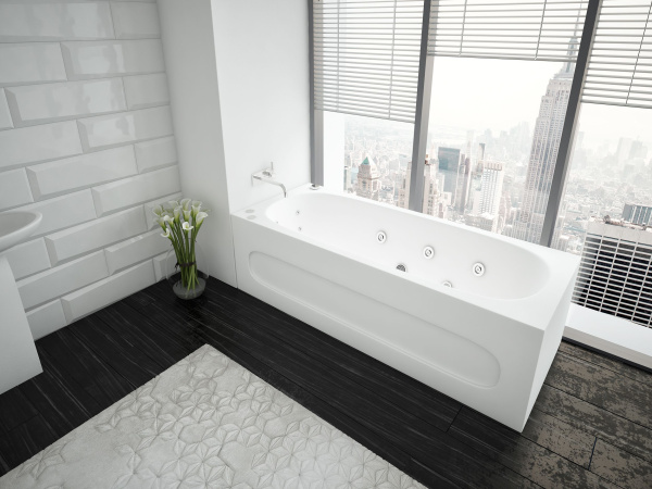 Акриловая ванна Aquatek Оберон (160x70) OBR160-0000017