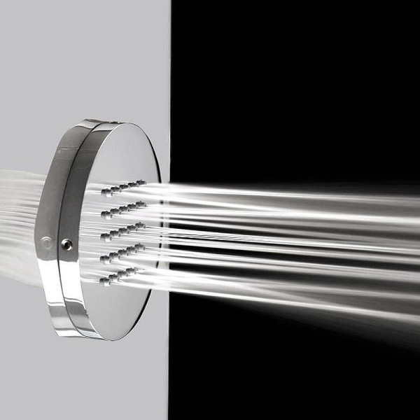 Боковая форсунка Bossini Tondo Flat I00175.073 черная матовая