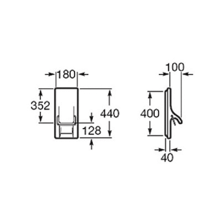 Держатель для бумаги Roca 387582001