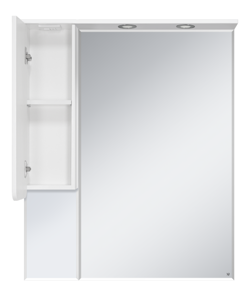 Зеркало-шкаф (83х100) Misty Чегет 85 левый П-Чег-02085-01Л