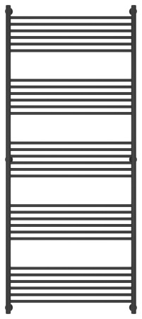 Полотенцесушитель Водяной Прямая Сунержа Богема + (190х80) Темный Титан Муар 15-0220-1980