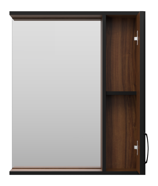 Зеркало-шкаф (60х72) Misty Кедр 60 правый П-Кед04060-011П