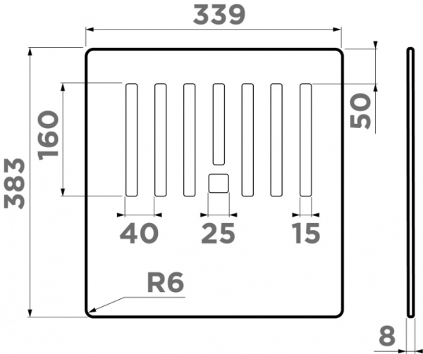 Разделочная доска Omoikiri CB-Kitagawa 86-LB 4999035