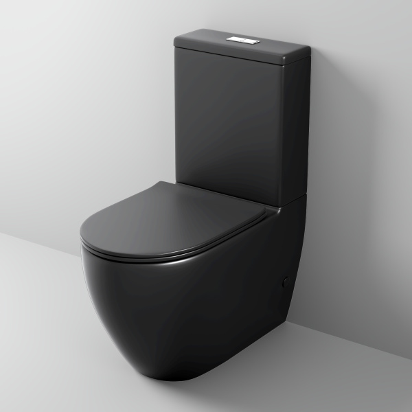 Унитаз напольный безободковый Grossman  GR-4419BMS с сиденьем микролифт