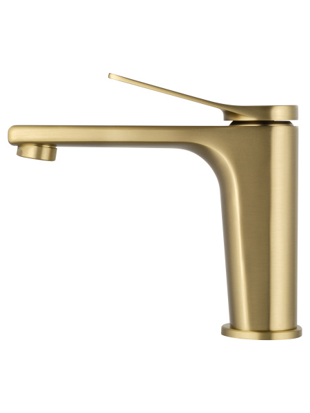 Смеситель для раковины WONZON & WOGHAND, брашированное золото WW-XH-012-BG Смеситель для раковины WONZON & WOGHAND, брашированное золото WW-XH-012-BG