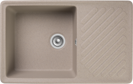 Кухонная мойка GranFest Quartz 52, 52 песочный