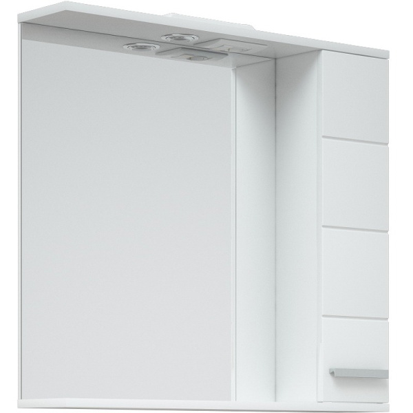 Зеркальный шкаф (80х74) Corozo Денвер SD-00000532