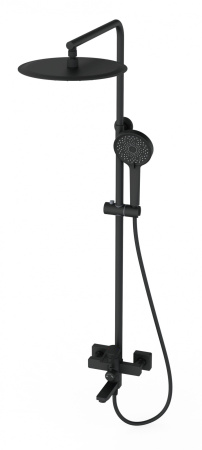 Душевая система WONZON & WOGHAND FRAME, черный матовый WW-88739010-MB