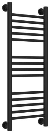Полотенцесушитель Водяной Прямая Сунержа Богема + (80х30) Матовый Черный 31-0220-8030