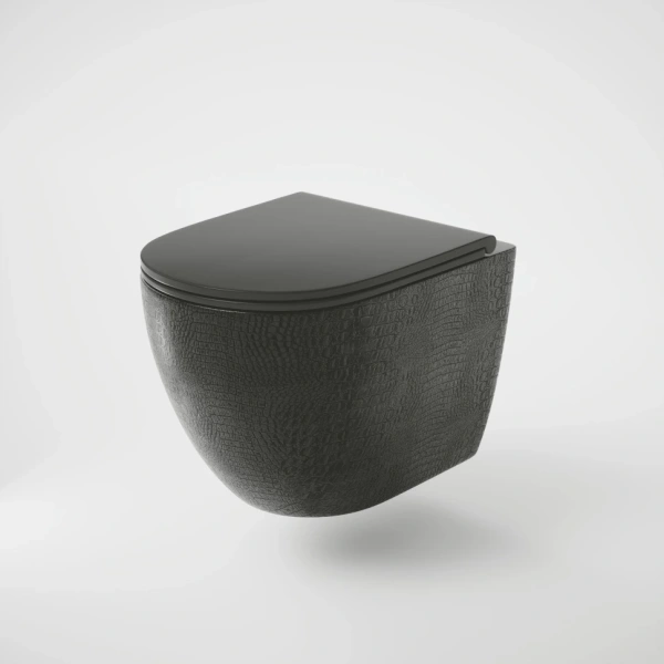 Унитаз подвесной безободковый Grossman  GR-4455BBLS с сиденьем микролифт