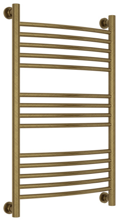 Полотенцесушитель Водяной Выгнутая Сунержа Богема + (80х50) Состаренная бронза 05-0221-8050