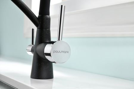 Смеситель для кухни с подключением к фильтру  Paulmark Siеgen Si213111-308
