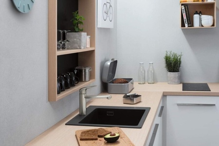 Смеситель для кухни Hansgrohe Focus M42 71806800 нержавеющая сталь