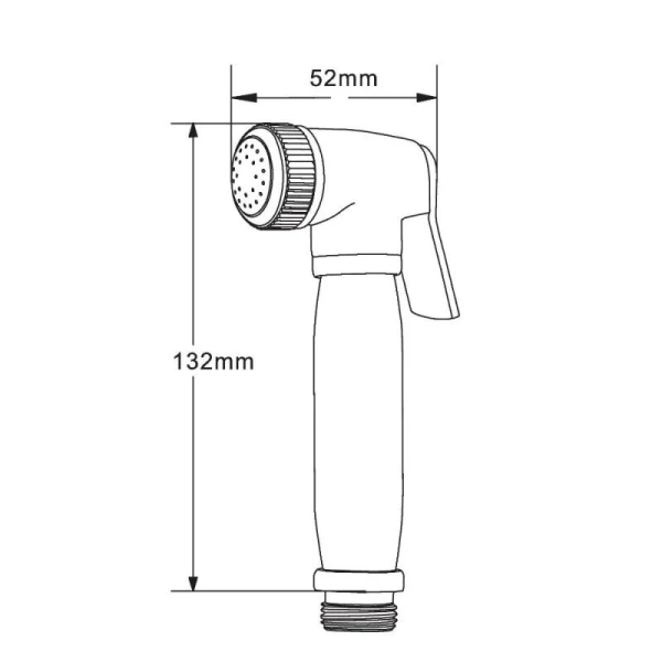 Гигиенический душ Orange HS004cr хром глянец