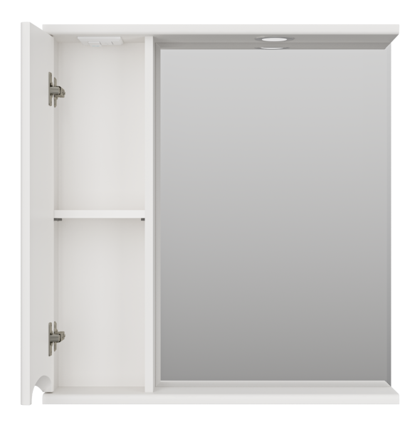 Зеркало-шкаф (70х75) Misty Атлантик 70 левый П-Атл-4070-010Л