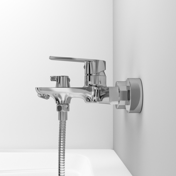 Смеситель для ванны IDDIS Plank (PLASB02i02WA)