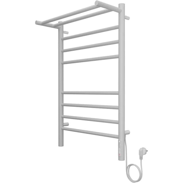 Полотенцесушитель электрический с полкой (50х80) П8 Terminus Аврора 4670078554208 белый