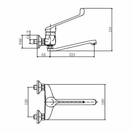 Смеситель для кухни FASHUN A4654