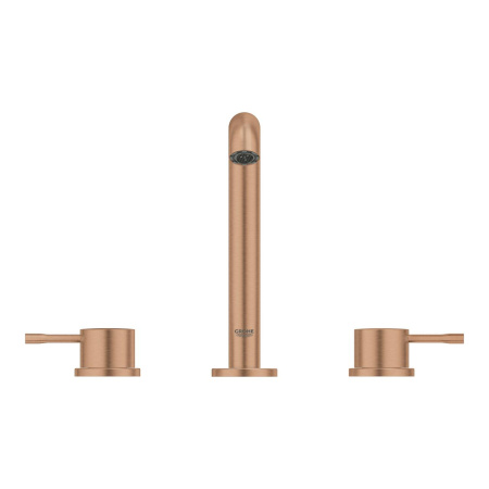 Смеситель для раковины на три отверстия Grohe Essence New 20296 DL1 (20296DL1) тёплый закат матовый
