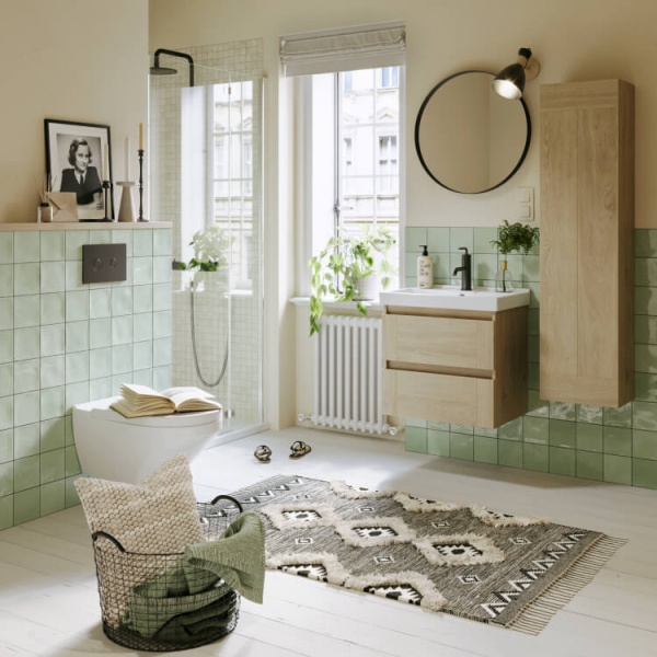 Пенал для ванной Aqwella Craft 35 AST0535DD