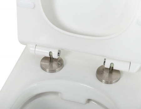 Унитаз подвесной безободковый CEZARES STYLUS CZR-513-TH-R/CZR-076-SC микролифт