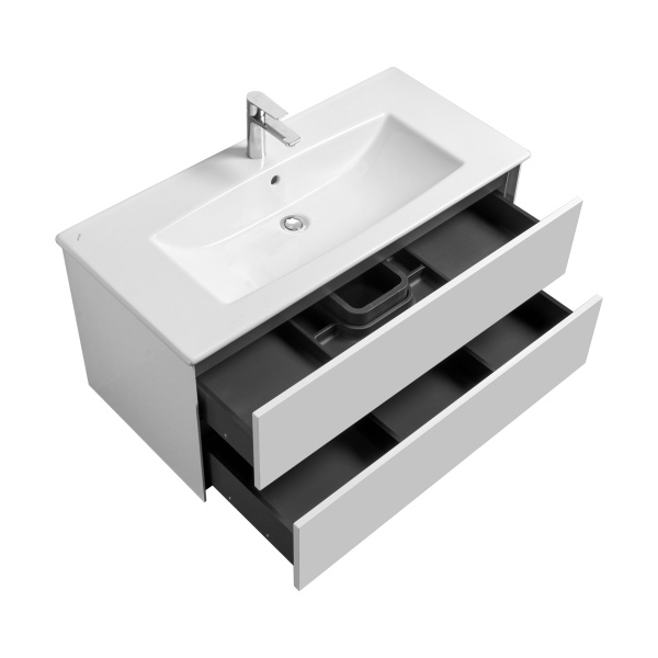 Тумба с раковиной Aquaton Сохо 100 1A2582K2AJ010