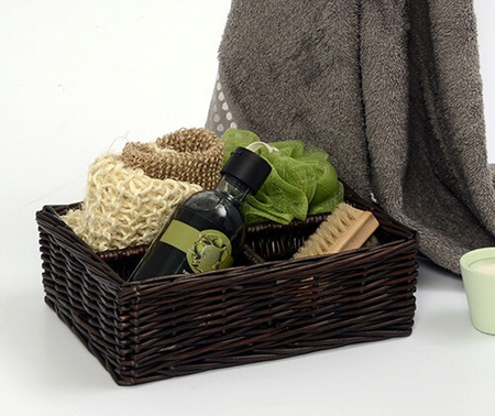 Плетеная корзина для белья WasserKRAFT Neime WB-190-S