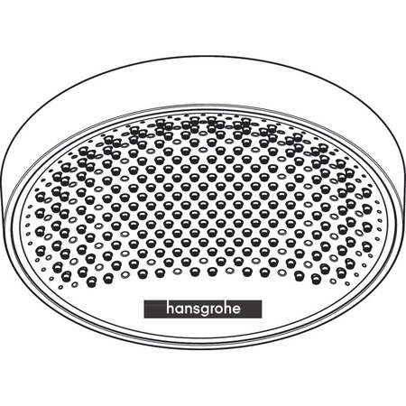 Верхний душ Hansgrohe Rainfinity 250 1jet EcoSmart 26229700 белый матовый
