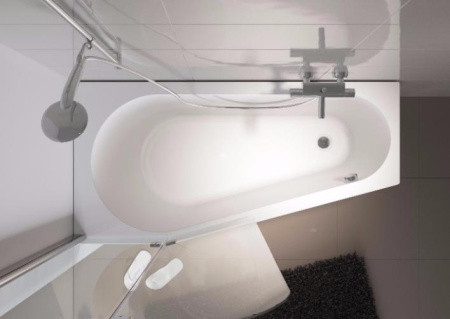 Акриловая ванна RIHO Delta (160x80) правая B068001005 без гидромассажа