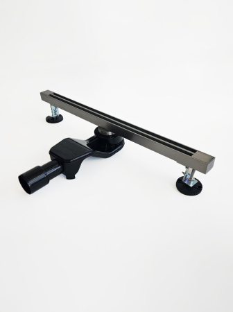 Душевой трап 60 см WONZON & WOGHAND, темный графит WW-65406T-GM