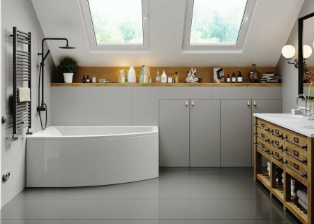 Акриловая ванна Vagnerplast Veronela OFFSET (160x105) VPBA160VEA3LX-04 левая