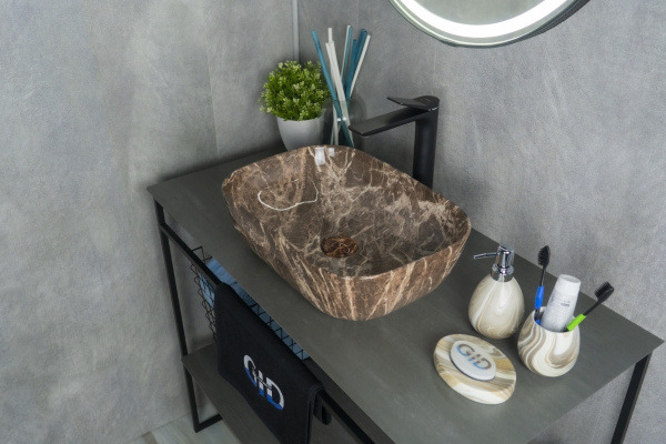 Раковина накладная (46х32,5) Gid Mnc549