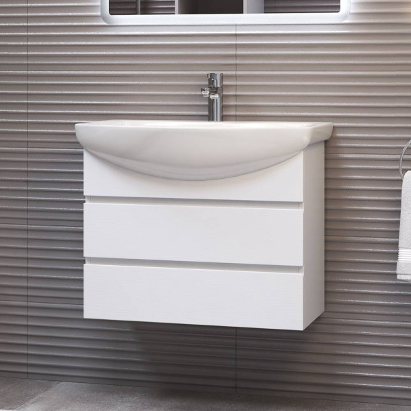 Тумба под раковину подвесная VIGO Wing 70 tp.WIN.BAL.70.2Y белый
