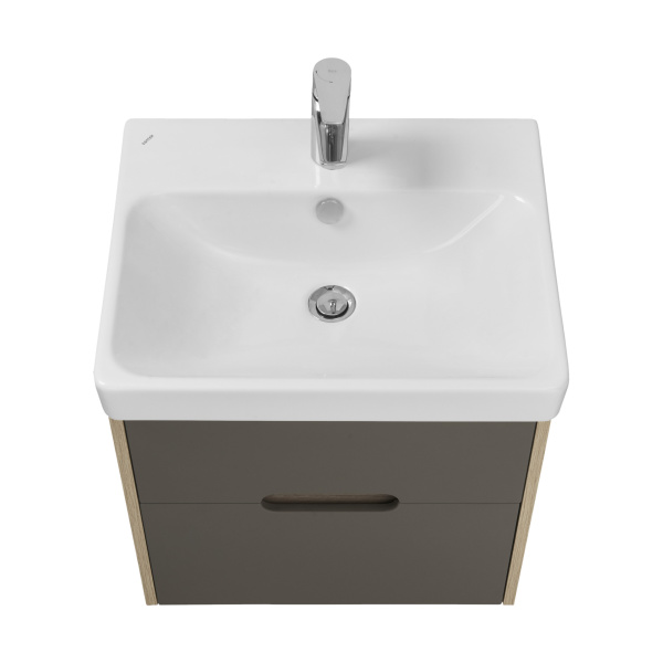 Тумба с раковиной Aquaton Оливия 55 1A2542K0OLUG0