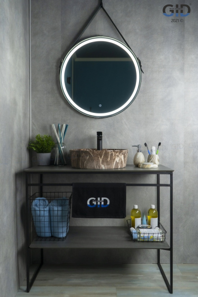 Раковина накладная (44х44) Gid Mnc536