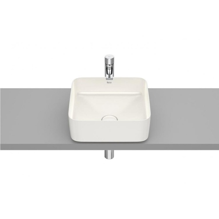 Раковина накладная (37х37) Roca Inspira square 327532650 бежевый