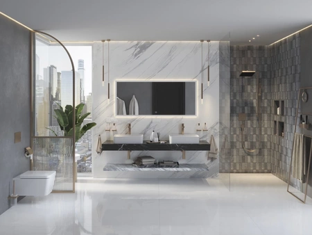 Раковина накладная (55x40) Hansgrohe Xuniva Q 60168450 белый