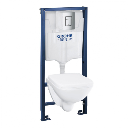 Комплект унитаз с инсталляцией 5 в 1 Grohe Solido 39467 000 (39467000)