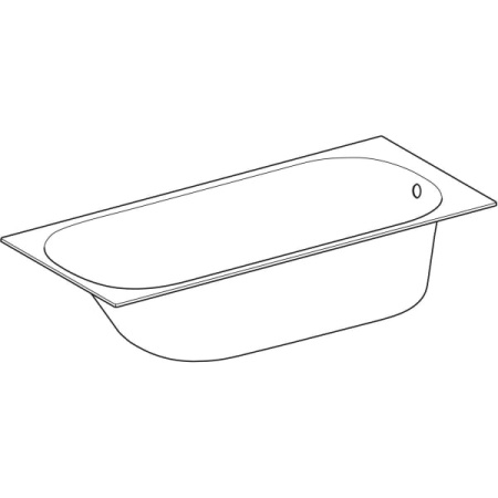 Прямоугольная ванна Geberit Soana 554.044.01.1