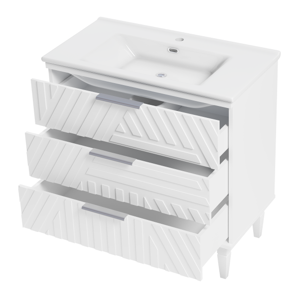 Тумба с раковиной  Brevita Etna 85 УТ000013409