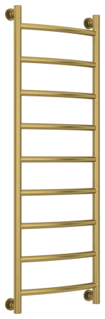 Полотенцесушитель Водяной Выгнутая Сунержа Галант + (120х40) Состаренная Латунь 051-0200-1240