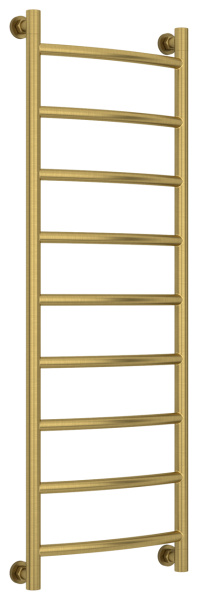 Полотенцесушитель Водяной Выгнутая Сунержа Галант + (120х40) Состаренная Латунь 051-0200-1240