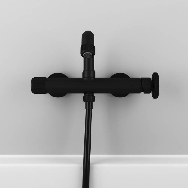 Смеситель для ванны черный IDDIS Grange (GRABLR2i02WA)