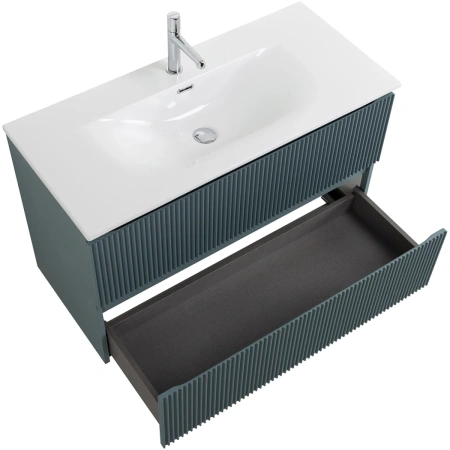Тумба под раковину 120 BelBagno Uno UNO-1200-2C-SO-AO голубой матовый, без раковины