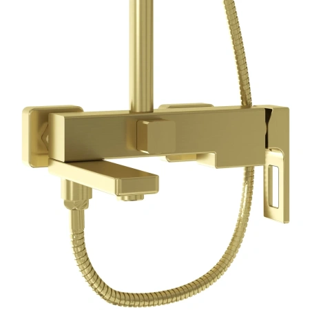 Душевая система Grossman Pragma 500.K35.03.320 золото сатиновый