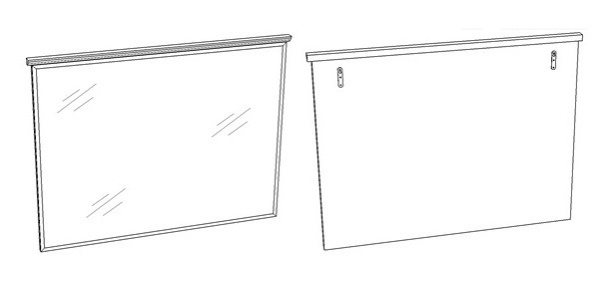 Зеркало (106х80) Corozo Таормина 105 SD-00000273