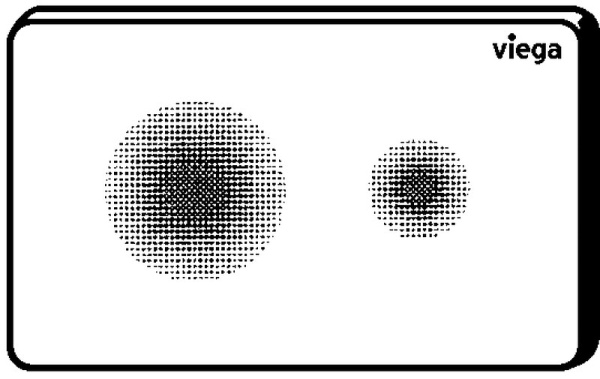 Панель смыва бесконтактная Viega Prevista Visign for Style 25 774356